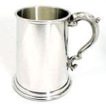 Pewter Tankard, One Pint Personalised, ref PEWT1