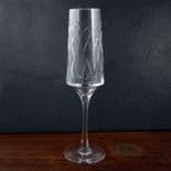 Royal Brierley Harris Crystal Champagne Glass Personalised ref RBHF