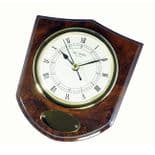 Shield Shape Clock, Wall Mounted, Personalised, ref WMSC