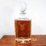 Stag Personalised Whisky Decanter ref CSD1