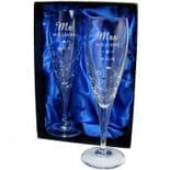 Wedding or Anniversary Champagne Glasses ref VFPR
