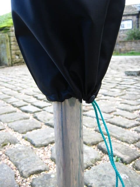 ROTARY DRYER COVER black with draw string