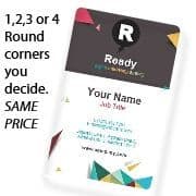 Round Corner Business Cards 400gsm