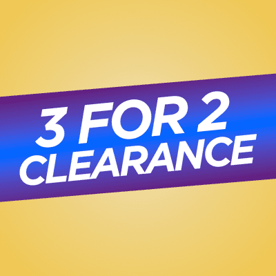 3 For 2 Clearance