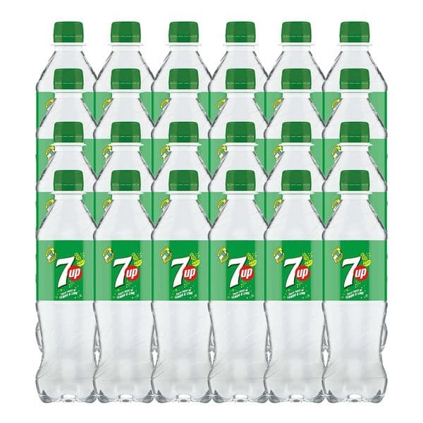 7up Original Bottles 24 x 500ml Case
