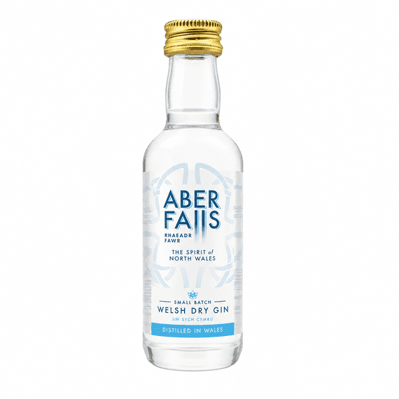 Aber Falls | Small Batch | Welsh | Dry | Gin | 41.3% | 5cl | Buy Online Now!