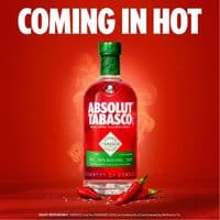 Absolut | Chili Pepper | Tabasco | Vodka | 38% | 70cl | Buy Online Now!