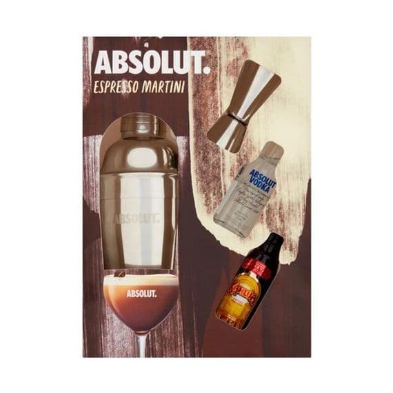 Absolut | Espresso Martini | Vodka | Gift Set | 2 x 5cl | Buy Online Now!