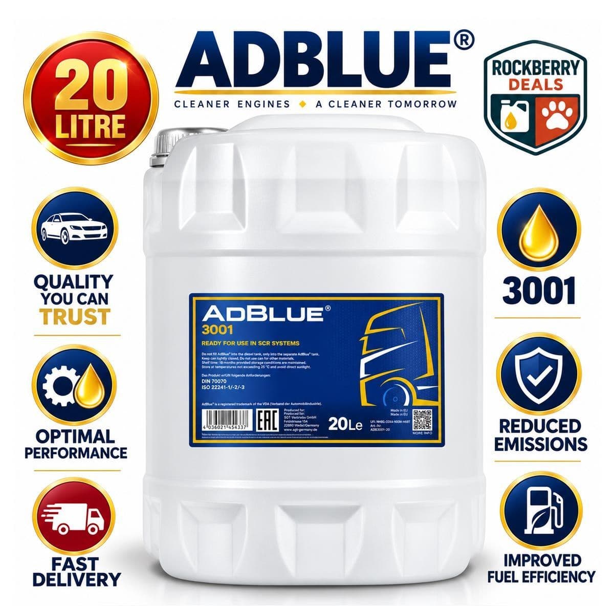 AdBlue | 20L | Buy Now Online!