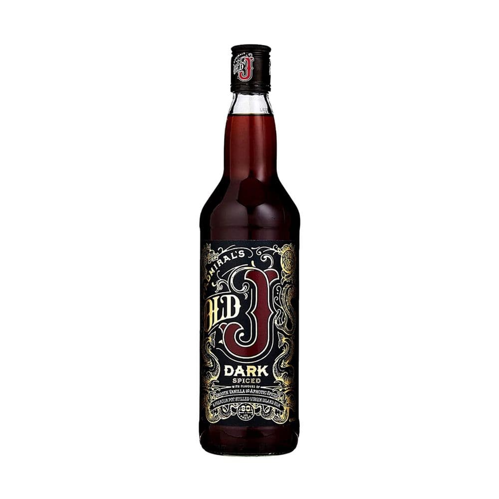 Admiral Vernons | Old J | Spiced | Dark Rum | 40% | 70cl | Buy Online Now!