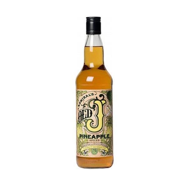 Admiral Vernon's Old J Spiced Pineapple Rum 70cl | Buy Online Now!