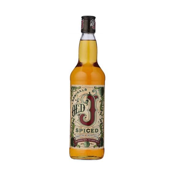 Admiral Vernons | Old J | Spiced Rum | 35% | 70cl | Buy Online Now!