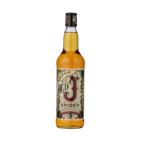 Admiral Vernon's Old J Spiced Rum Spirit 70cl | Buy Online Now!