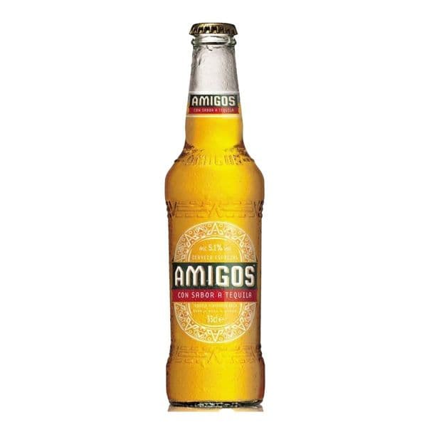 Amigos Cerveza Especial 24 x 330ml Beer Bottles | Buy Now Online!