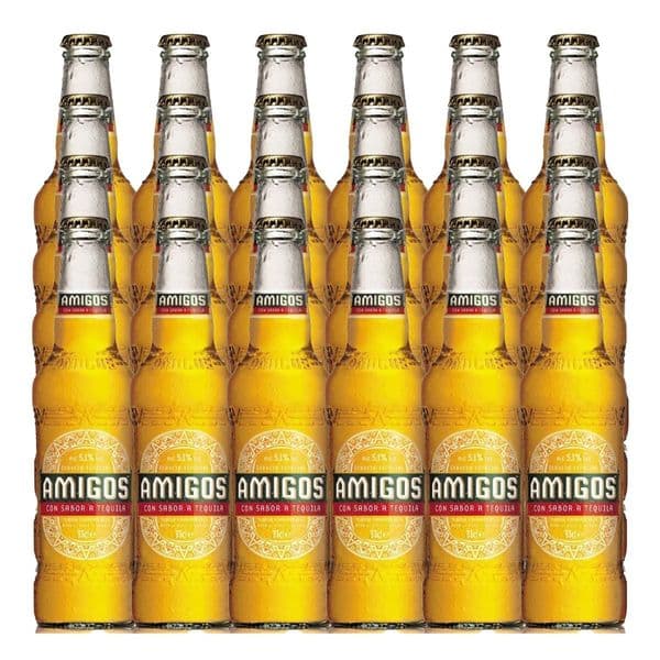 Amigos Cerveza Especial 24 x 330ml Beer Bottles | Buy Now Online!