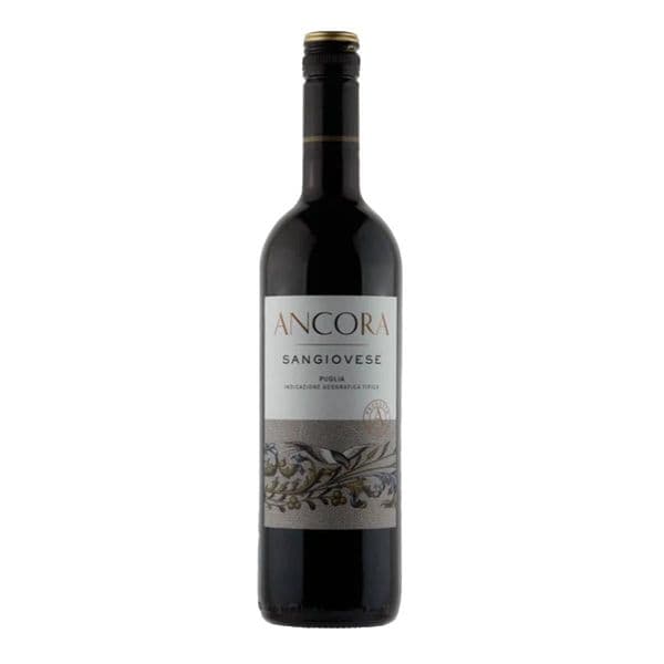 Ancora Sangiovese Pugla 2022 Red Wine 75cl | Ginspiration.uk