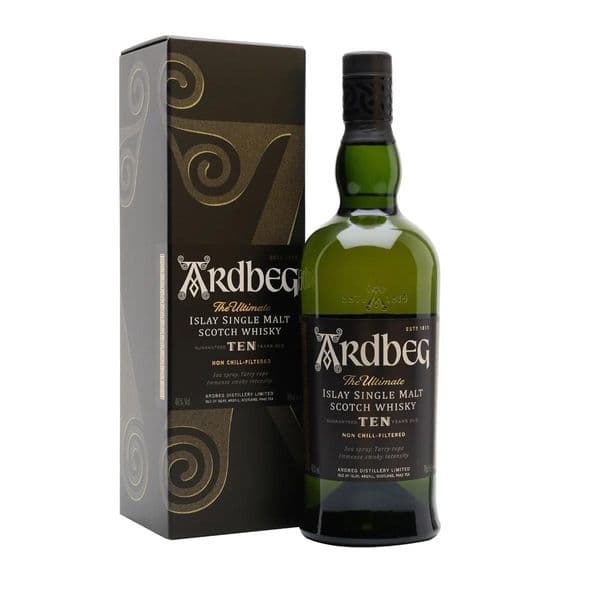 Ardbeg 10 Year Old Single Malt Whisky 70cl | Ginspiration.uk