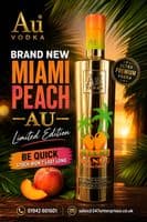 Au Vodka | Miami Mango | Limited Edition | Vodka Spirit | 35.2% | 70cl | Buy Online Now!