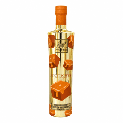 Au Vodka | Sticky Toffee | Limited Edition | Vodka Spirit | 30.2% | 70cl