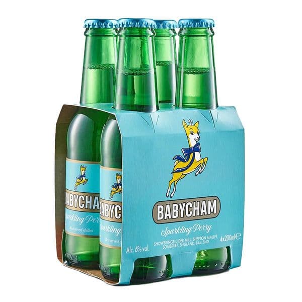 Babycham Sparkling Perry 6 x 4 x 200ml Case (24 Pack)