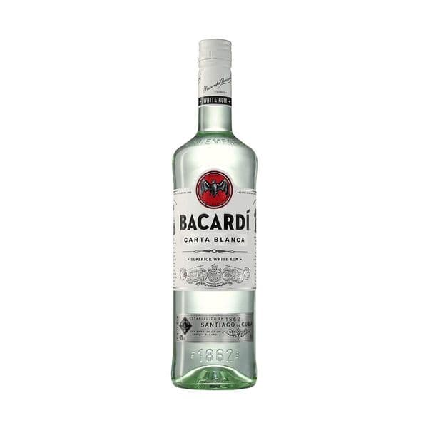 Bacardi Carta Blanca Rum1L | Buy Online Now!