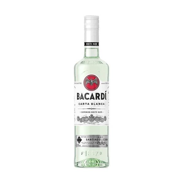 Bacardi Carta Blanca Rum 70cl | Buy Online Now!