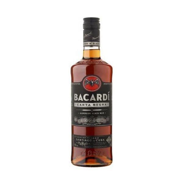 Bacardà Carta Negra Rum 70cl | Buy Online Now!