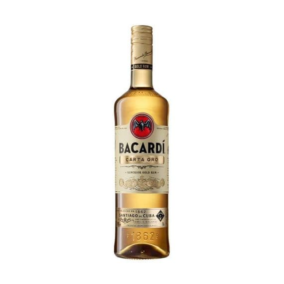 Bacardi­ Carta Oro Rum 70cl | Buy Online Now!