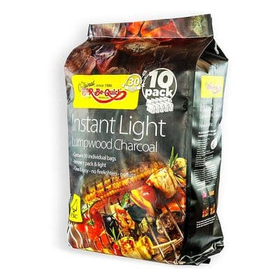 Bar-be-quick | Instant Light Charcoal | 13.5kg | 10 Pack