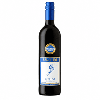 Barefoot | Merlot | Red | Wine | 13.5% | 75cl
