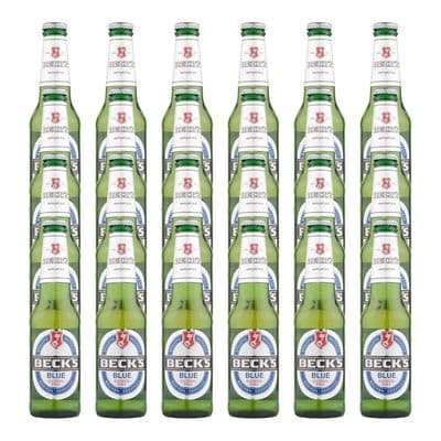 Becks | Blue | Alcohol Free | Beer | Bottles | 24 x 275ml | Case
