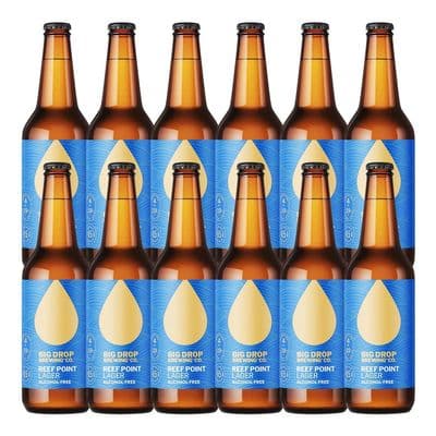 Big Drop | Reef Point | Alcohol Free | Lager Bottles | 0.5% | 12 x 330ml | Case (DATED)