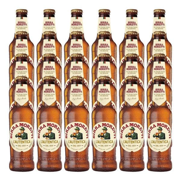 Birra Moretti Beer Bottles Case 24 x 330ml | Buy Now Online!
