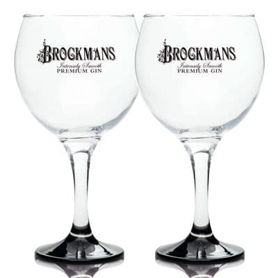 Brockmans | 2 x | Copa Balloon | Gin Glasses | 600ml