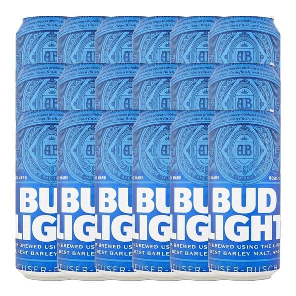 Bud Light Beer Cans 24 x 440ml Case | Buy Online Now!