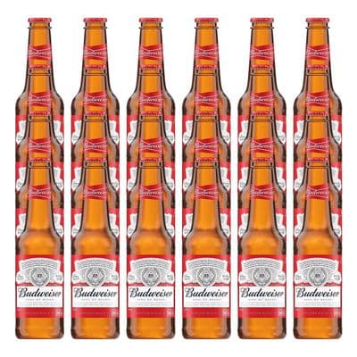 Budweiser | Beer | Bottles 330ml x 24 | 4.3% | Case
