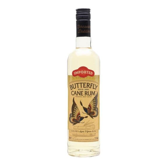 Butterfly Cane | Golden | Rum | 37.5% | 70cl | Buy Online Now!