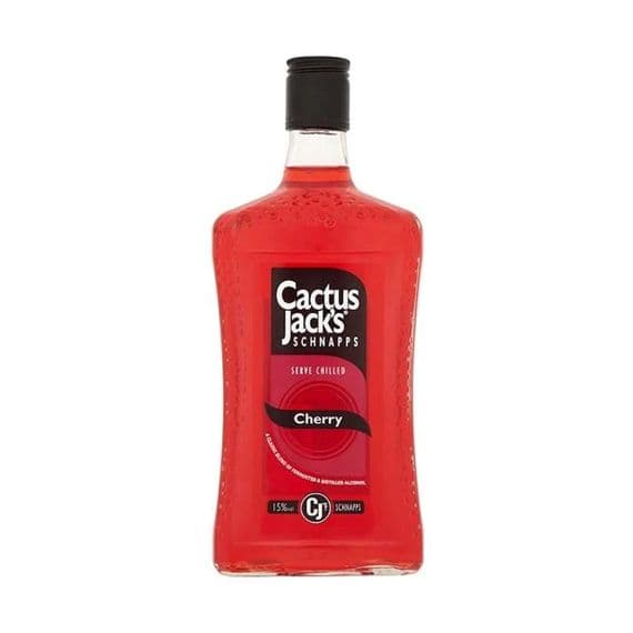 Cactus Jack | Cherry | Fruit Schnapps | Liqueur | 15% | 70cl | Buy Online Now!