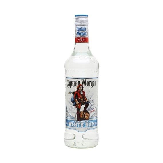 Captain Morgan White Rum 70cl | Buy Online Now!