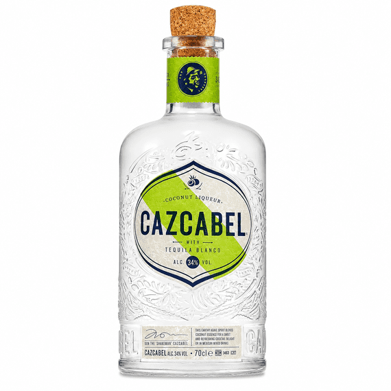 Cazcabel | Coconut | Blanco | Tequila Liqueur | 34% | 70cl | Buy Online Now!