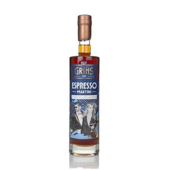 Cheshire Grins | Espresso Martini | Gin Liqueur | 20% | 50cl | Buy Online Now!