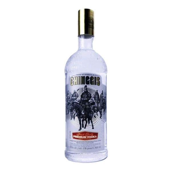 Chinggis Premium Mongolian Vodka 70cl | Buy Online Now!