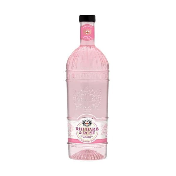 City Of London Rhubarb & Rose Gin 70cl | Buy Online Now!