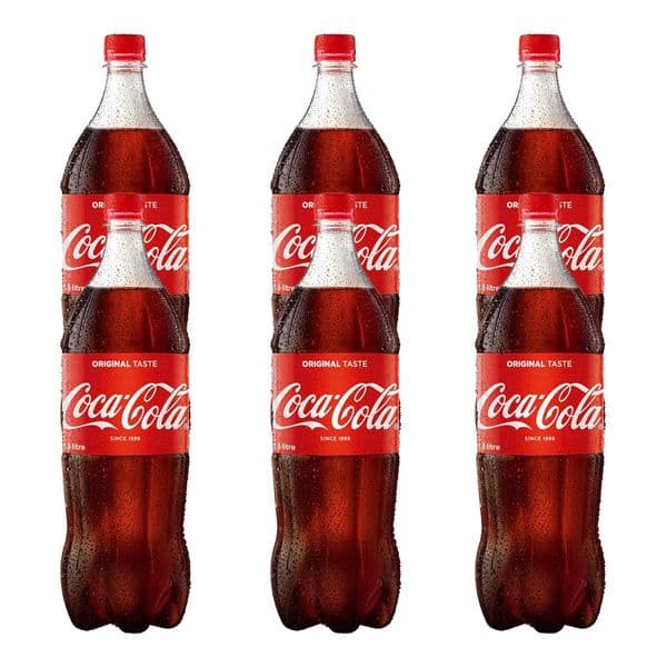 Coca Cola Bottles 1.5L x 6 Case
