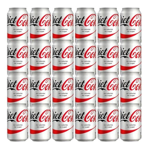 Coca Cola | Diet | Cans |  24 x 330ml | Case | Buy Now Online!