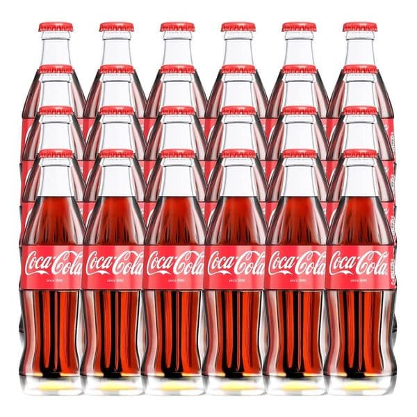 Coca Cola Glass Bottles 24 x 200ml Case | Buy Now Online!