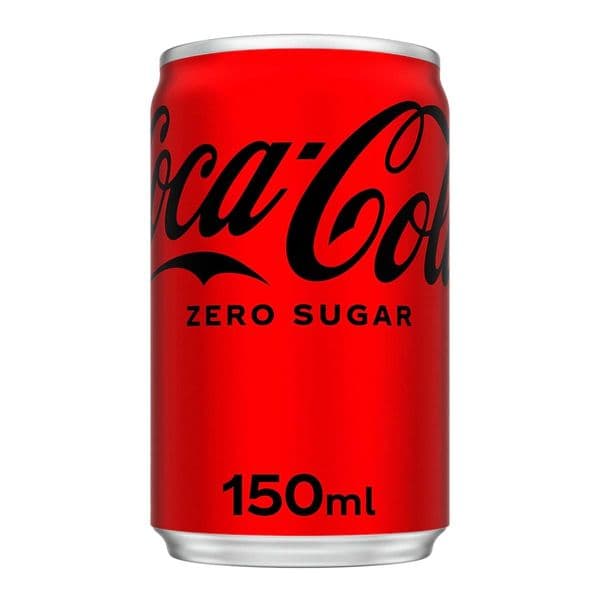 Coca Cola Zero Cans 24 x 150ml Case | Buy Online Now!