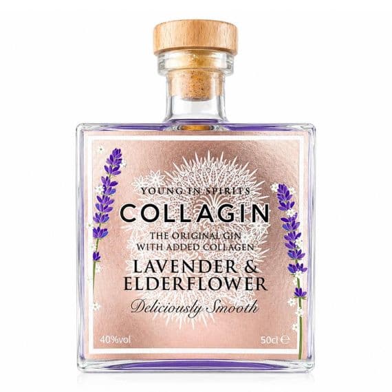 CollaGin | Young In Spirits | Lavender & Elderflower Gin | 40% | 50cl | Buy Online Now!