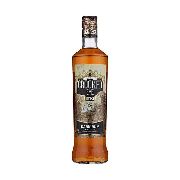 Crooked Eye Dark Rum 70cl | Buy Online Now!