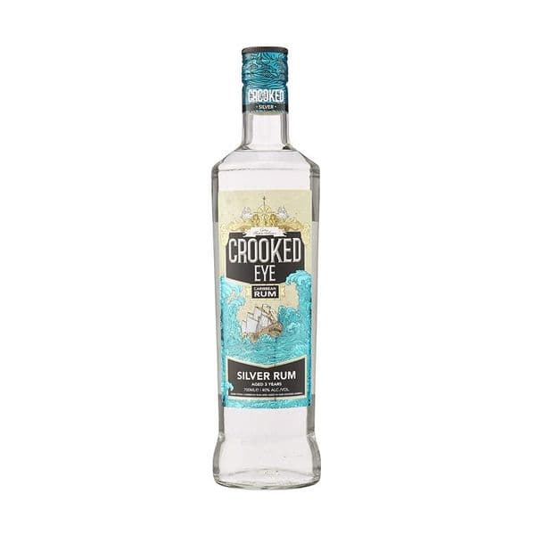 Crooked Eye Silver Rum 70cl | Buy Online Now!